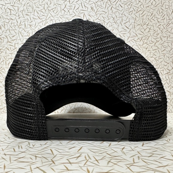 “All up in my Grill” Cookout Snapback Trucker Hat Mesh - Picture 3 of 6